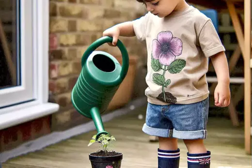 Ideas de bricolaje para pequeños jardineros (Foto: IA)